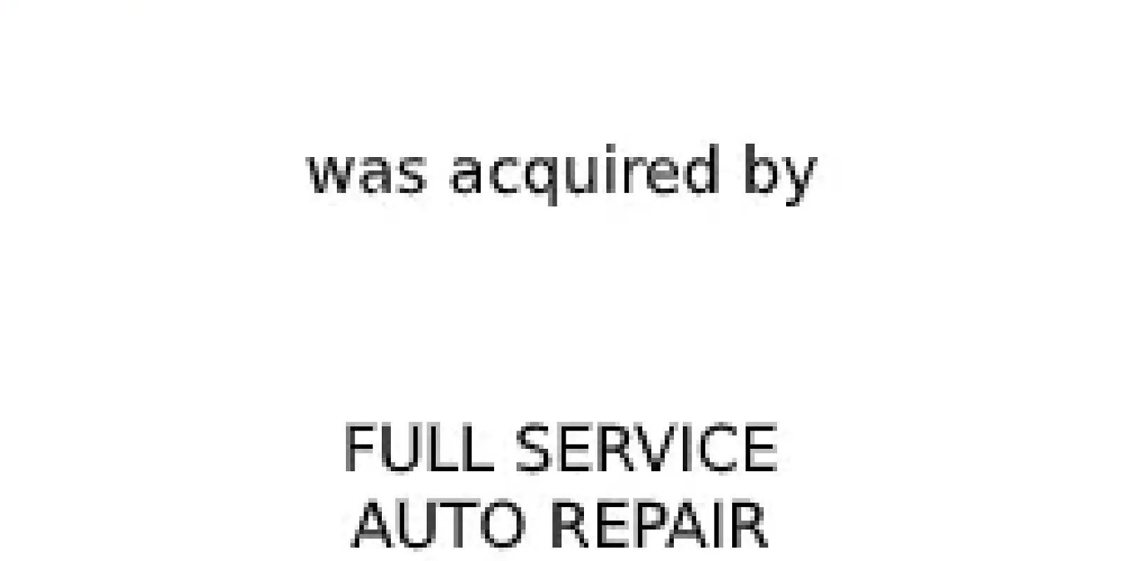 Full Service Auto Repair Stores & Equicapita