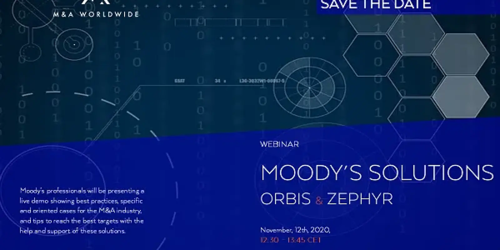 Webinar - Moody's Solutions Orbis & Zephyr