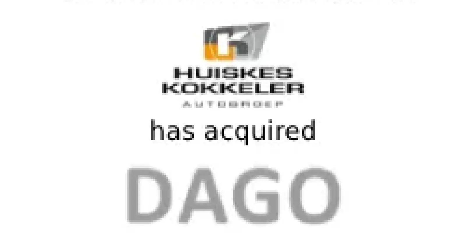 Volkswagen Pon Financial Services, Huiskes-Kokkeler Autogroep and DAGO Autogroep reached an agreement