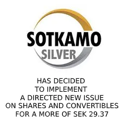 Sotkamo Silver Owner of mineral deposits