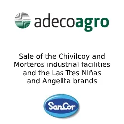 Adecoagro S.A. & Sancor Cooperativas Unidas Limitada deal