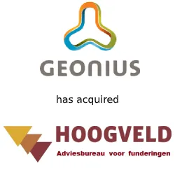Geonius acquires 100% of Hoogveld
