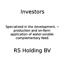 Aeternus raised equity for RS Holding B.V. (Animal Health Concepts)