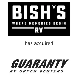 Guaranty RV Supercenters has been aquired by Bish’s RV