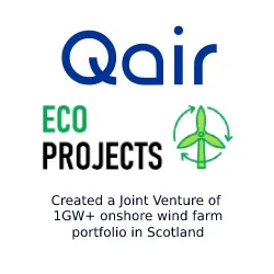 ARC Group, AllMerus Energy and S&P Mergers and Acquisitions jointly advised on the joint venture of 1GW+ onshore wind farm portfolio in Scotland
