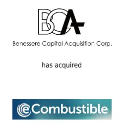 Innovative Hydrogen-Based Fuel Supplier Ecombustible Energy LLC to Merge With Benessere Capital Acquisition Corp